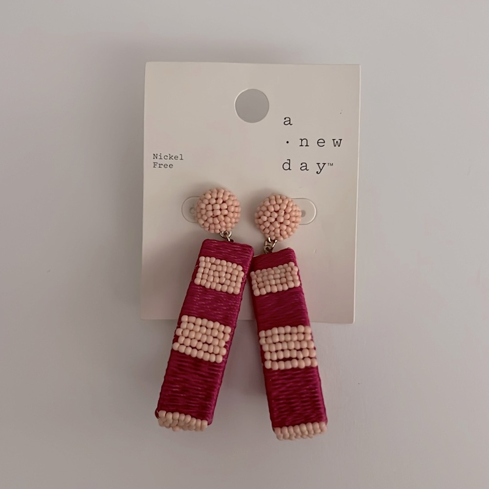 NWT Pink A New Day Earrings